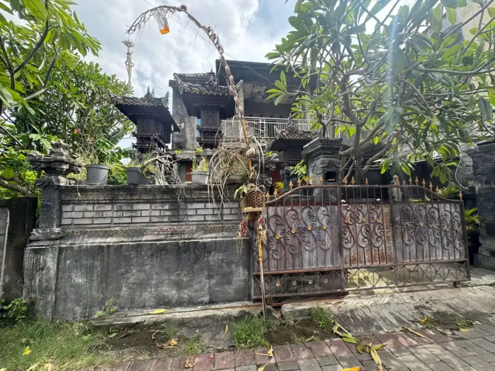 Rumah Murah Lantai 2 di Renon Tukad Badung Dkt Panjer Sanur Barito Batanghari