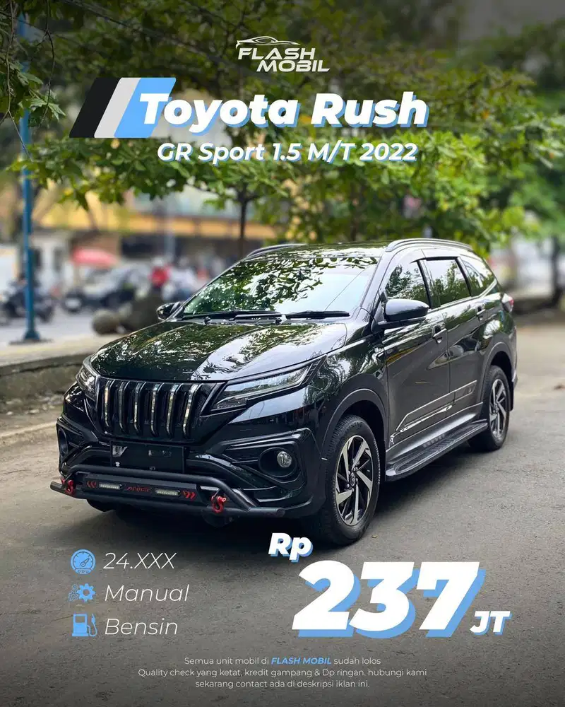 Toyota Rush GR Turbo 1.5 MT 2022
