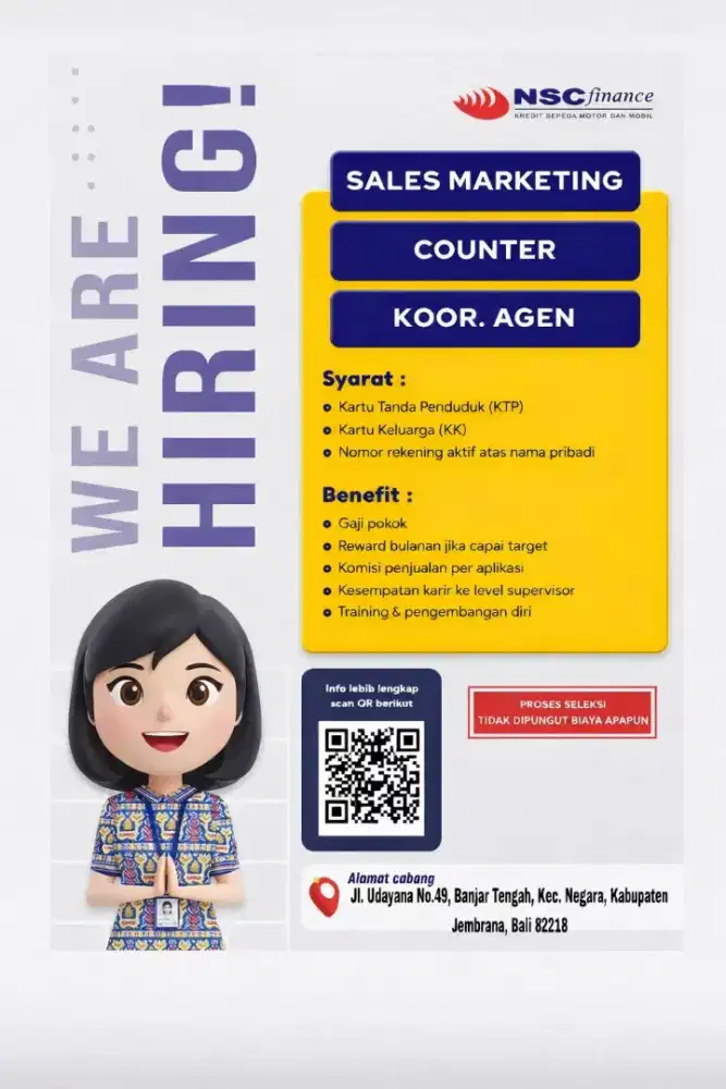 Loker NSC Finance Negara