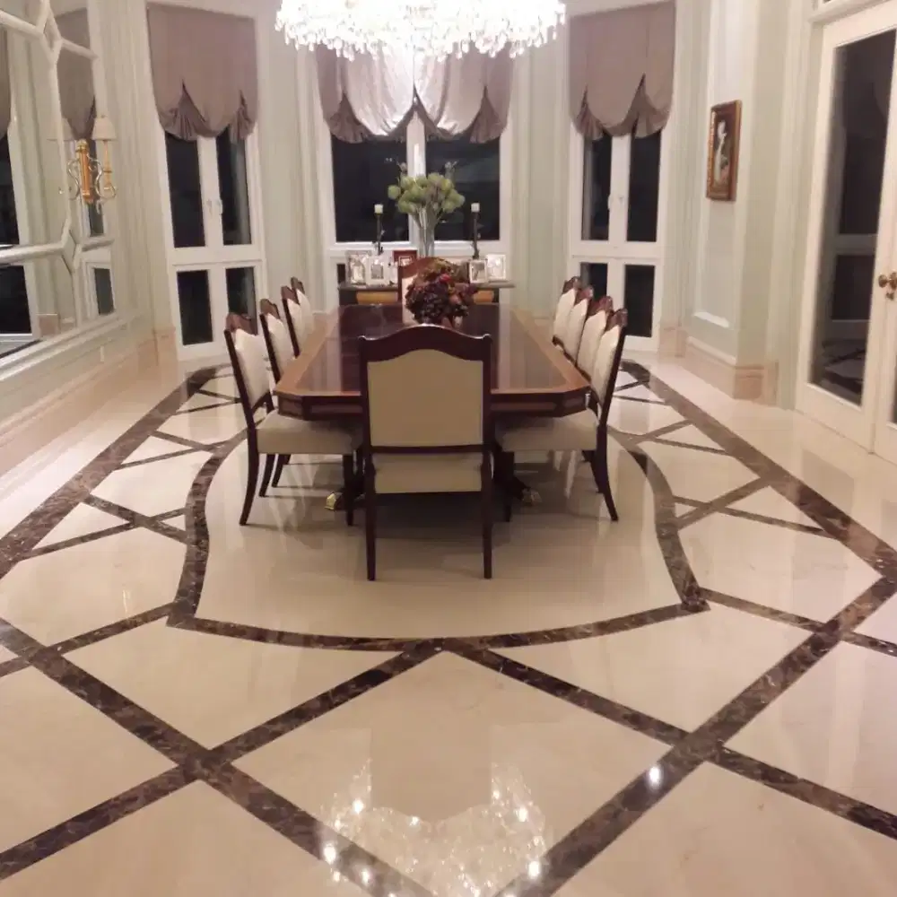 Tukang Pasang Marmer, Quadra, Granit. Kontraktor Bangun Rumah Mewah