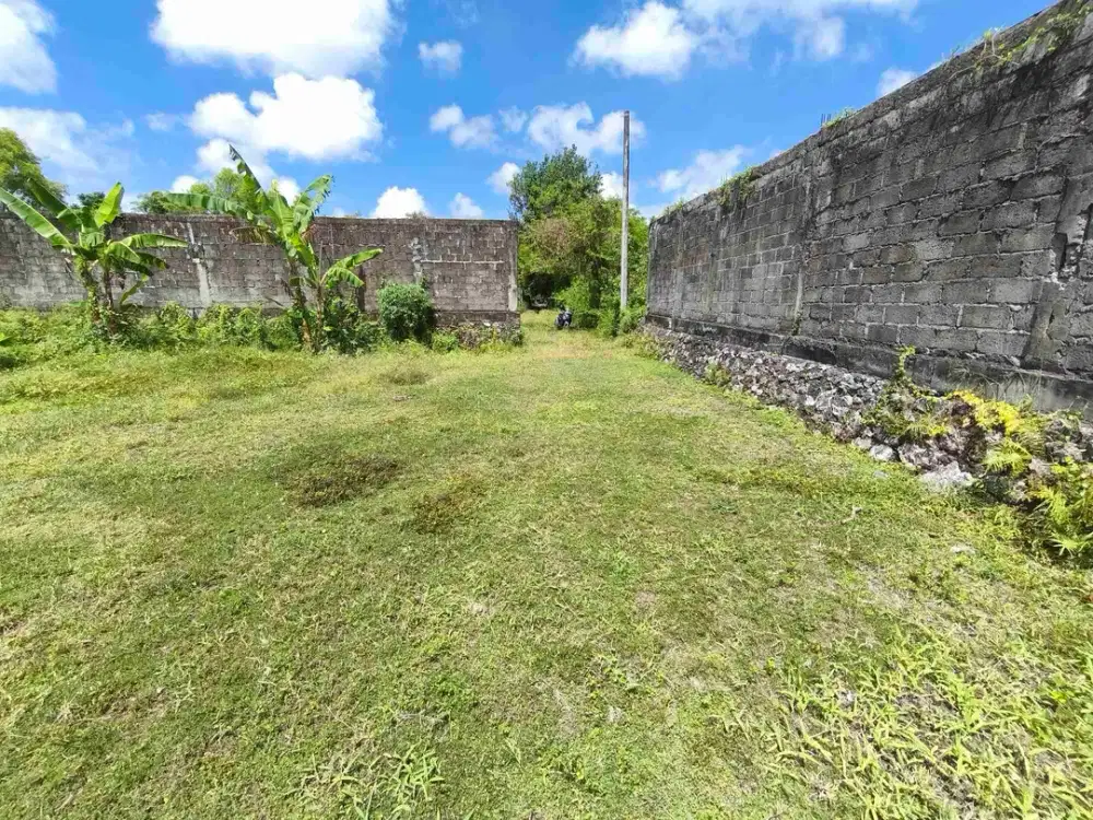 dijual tanah 2510m² IDR 450 juta per are kawasan pantai Jimbaran Badung Bali