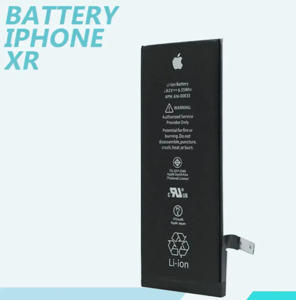 Baterai iphone Xr