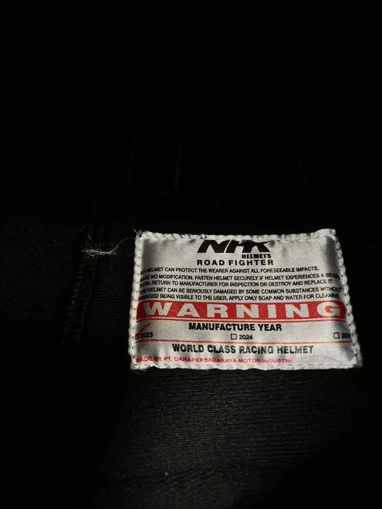 NHK HELMET R7 HALF FACE SIZE L ORIGINAL - BLACK DOFF