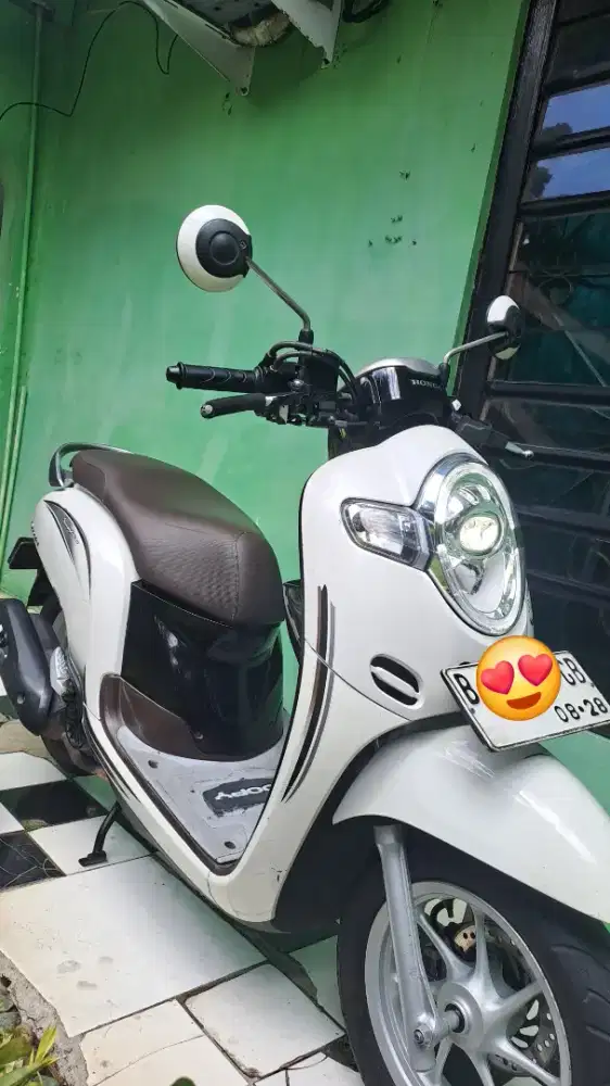 SCOOPY FI DONAT ISS REMOTE FUL ORI B DKI JKT KOMPLIT MESIN SEHAT GRESS
