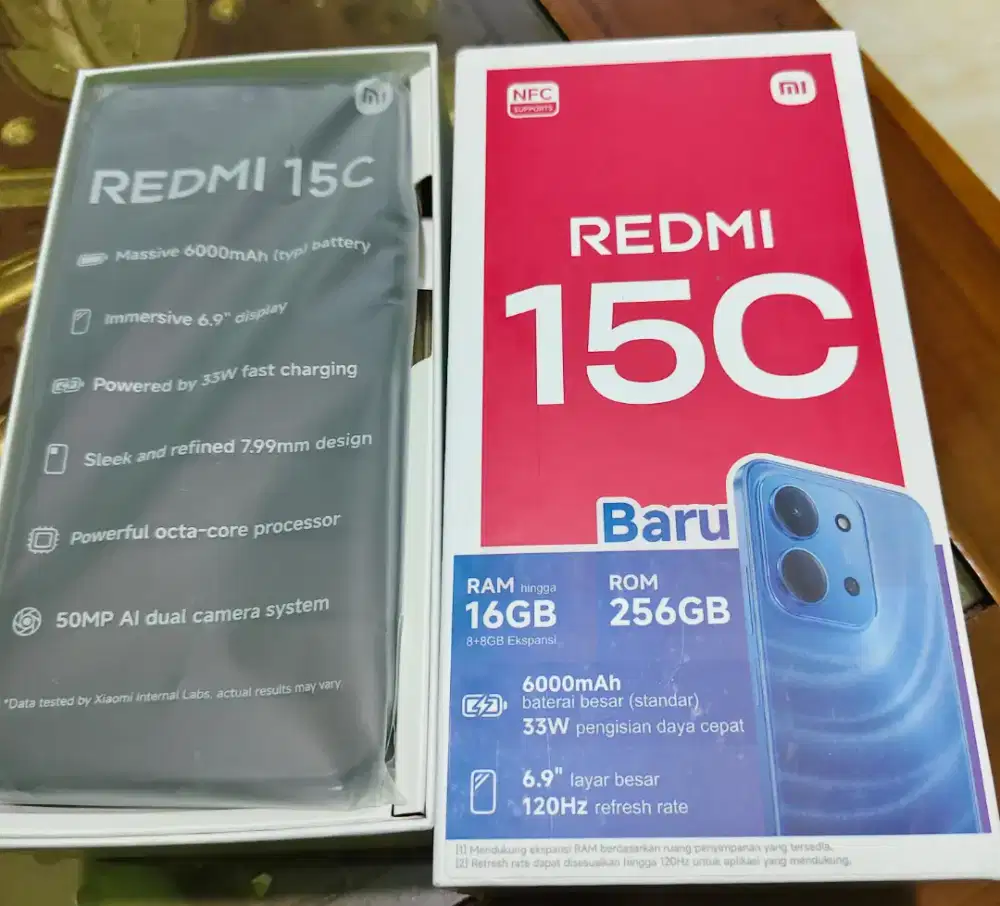 Redmi 15c 8+8/256