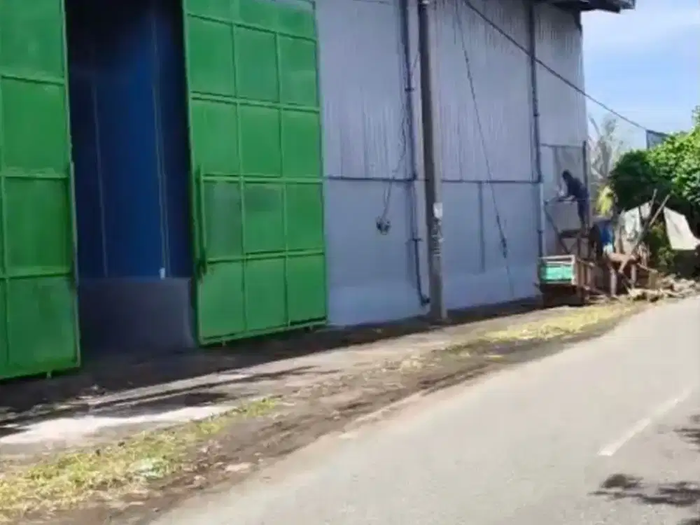 DIJUAL GUDANG / STORAGE STRATEGIS – CUPEL, PENGAMBENGAN, JEMBRANA BALI