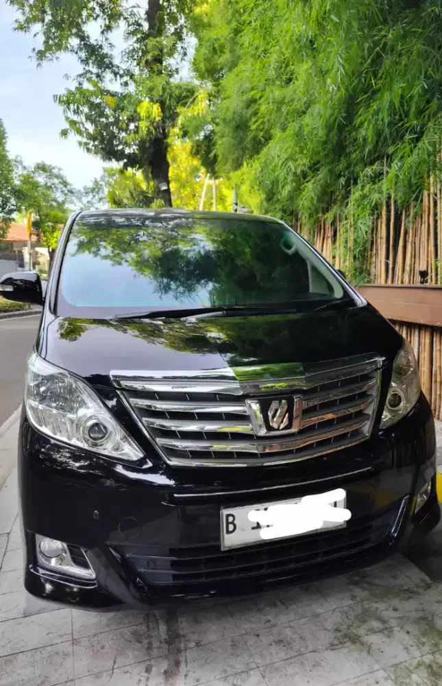 ALPHARD G ATPM 2014 Pilot seat Android Brylium Istimewa terawat