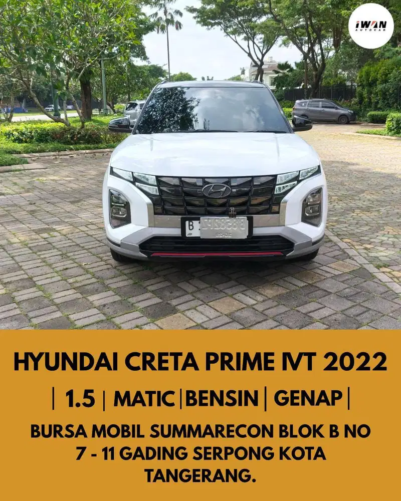 HYUNDAI CRETA PRIME IVT 1.5 AT 2022