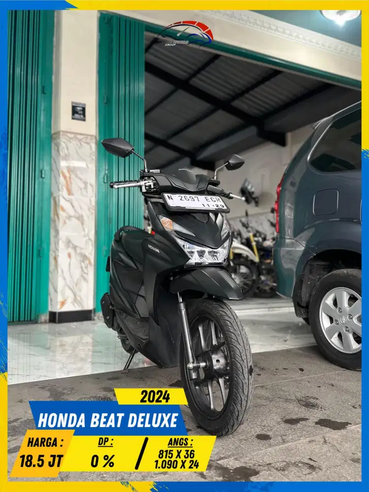 HONDA BEAT DELUXE 2024 KEYLESS NEGO TIPIS HIKMAH MOTOR KEPUH MALANG