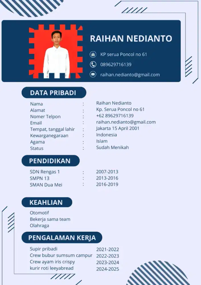 Sedang mencari pekerjaan