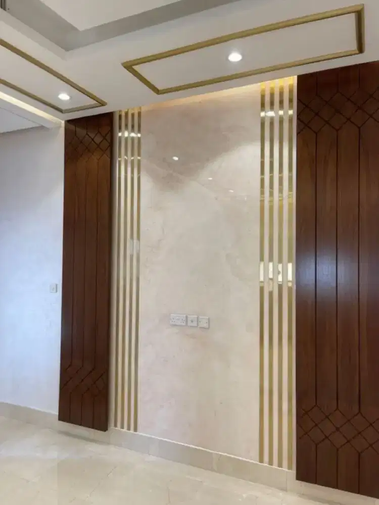 Dinding Interior Kombinasi Custom Lampung