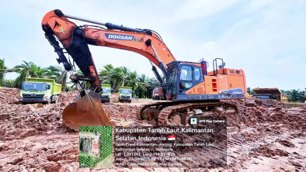 Di Rentalkan Exca Doosan DX 800