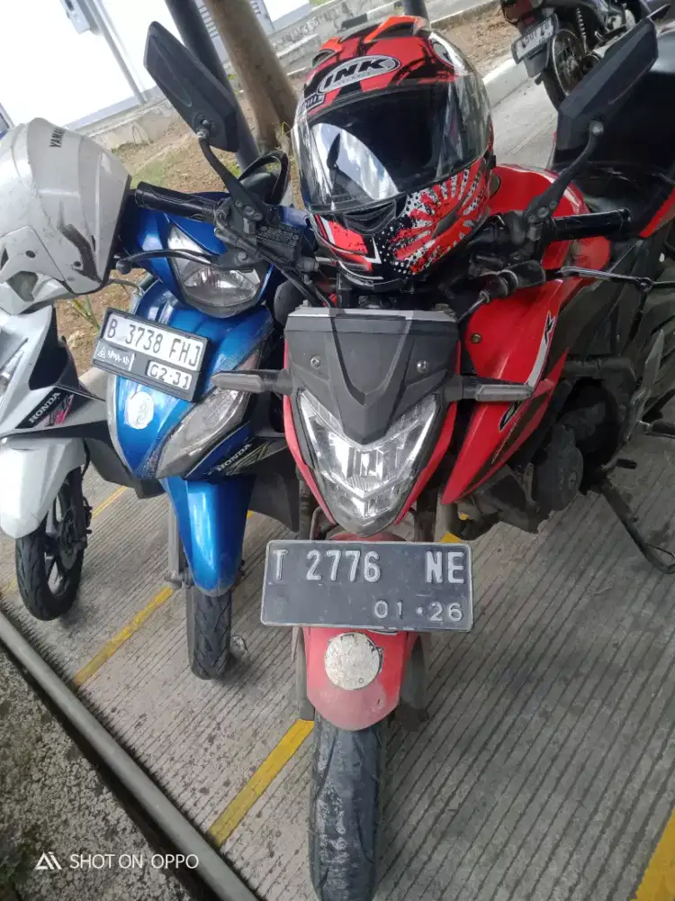 Cb150r street fighter tahun 2015 akhir