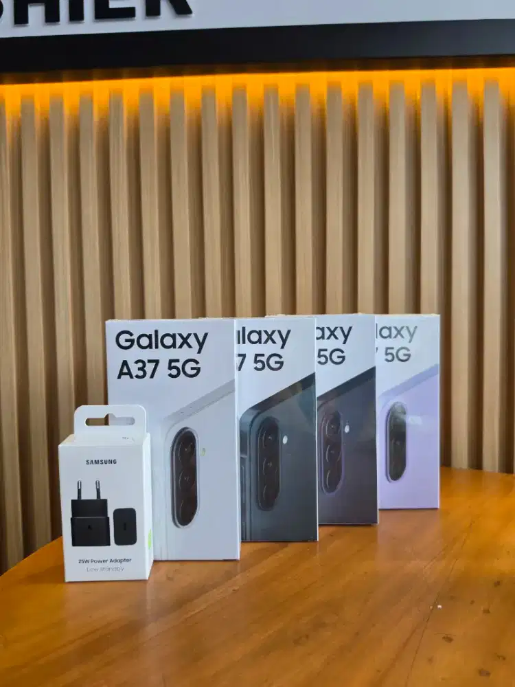 FREE ADAPTER 25W! SAMSUNG A37 5G 8/256 BISA COD
