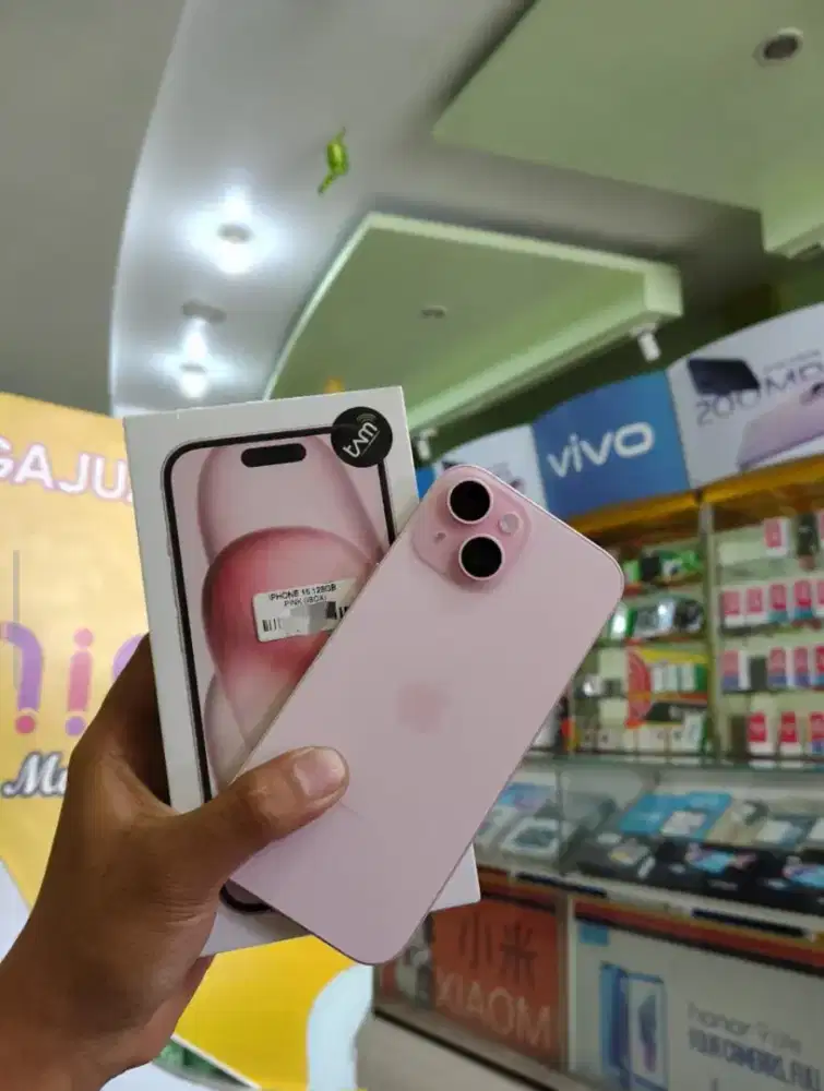 IPHONE 15 IBOX 128 GARANSI 1 TAHUN