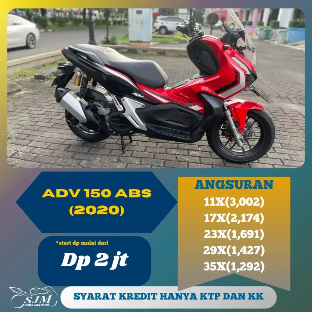 HONDA ADV 150 ABS 2020 MESIN HALUS