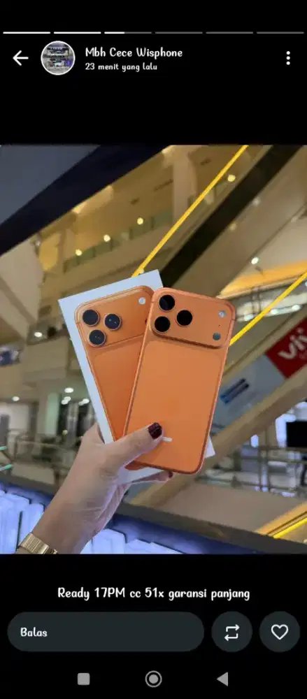 iPhone baru seken ready