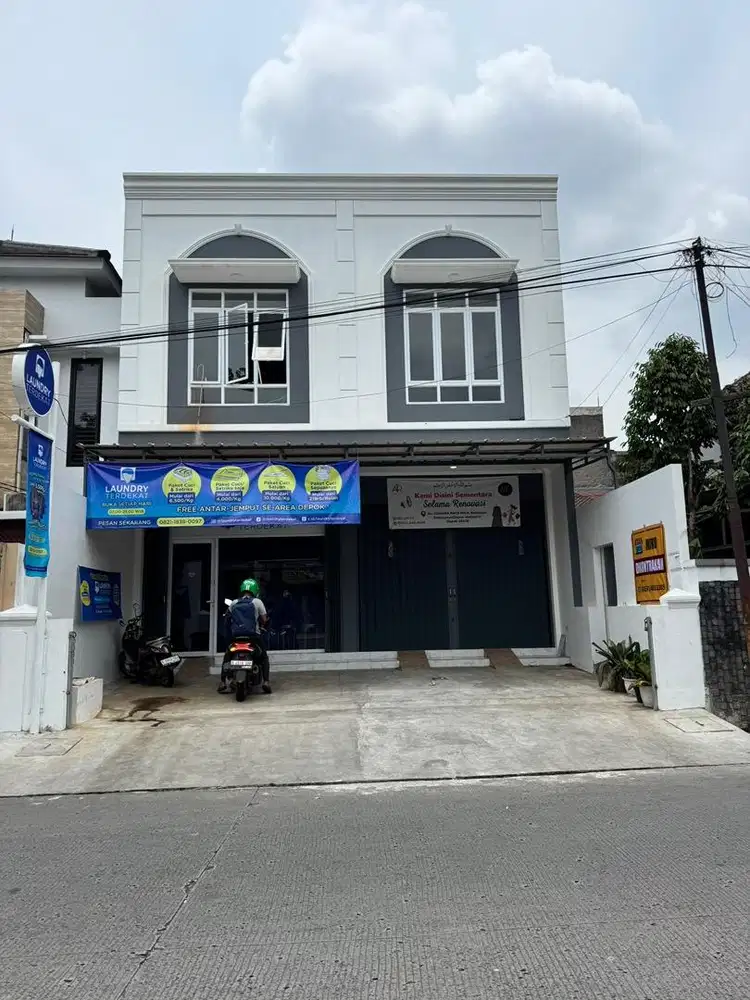Disewakan Ruko 2,5 lantai untuk usaha atau tempat tinggal