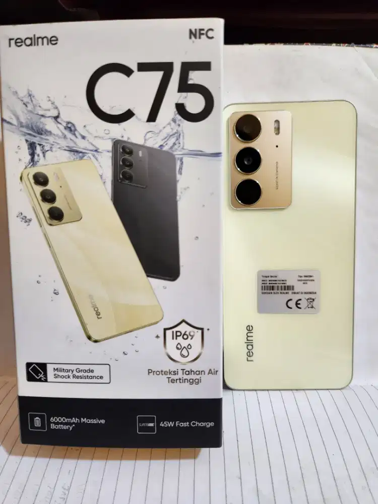 Realme C75 8/128gb Mulus Like New