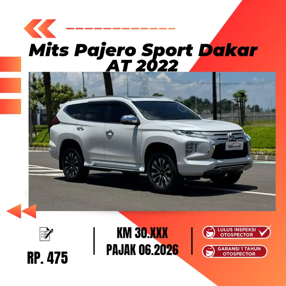 Pajero Dakar AT 2022 KM 30RB