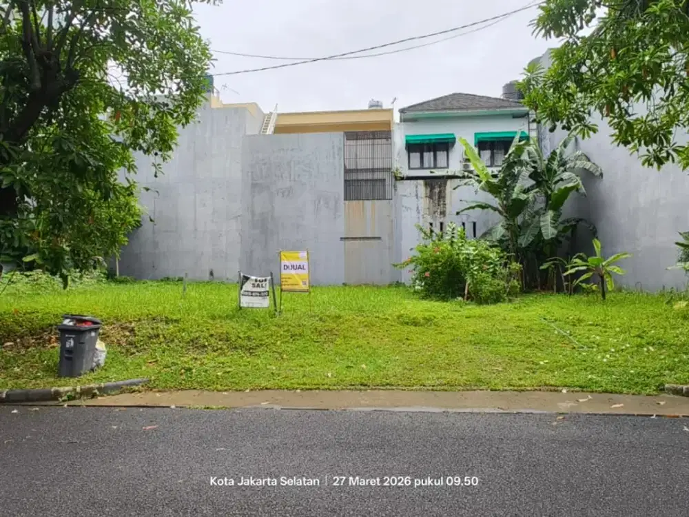 Dijual tanah 148 mtr di lokasi dekat Gandaria city di Villa Pondok Indah dalam cluster, jakarta selatan