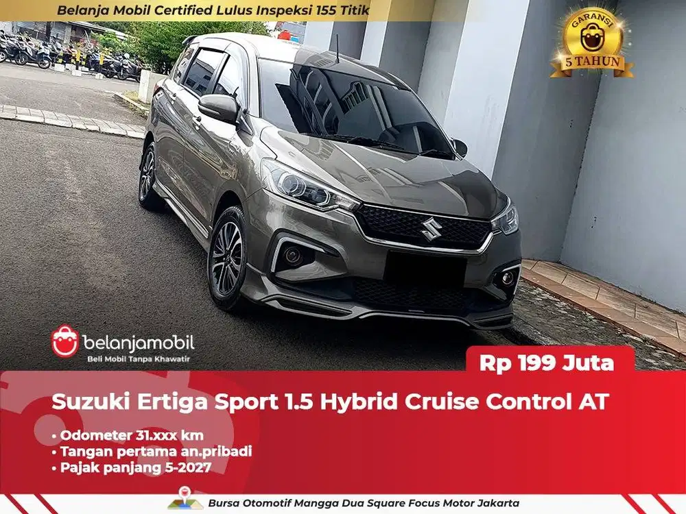 [ PAJAK PANJANG ] Suzuki Ertiga Sport Hybrid Cruise Control 2022 2023
