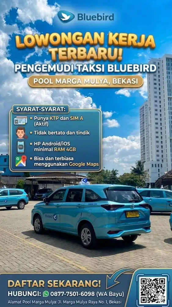 Lowongan Kerja Driver, Tambun Selatan 2026