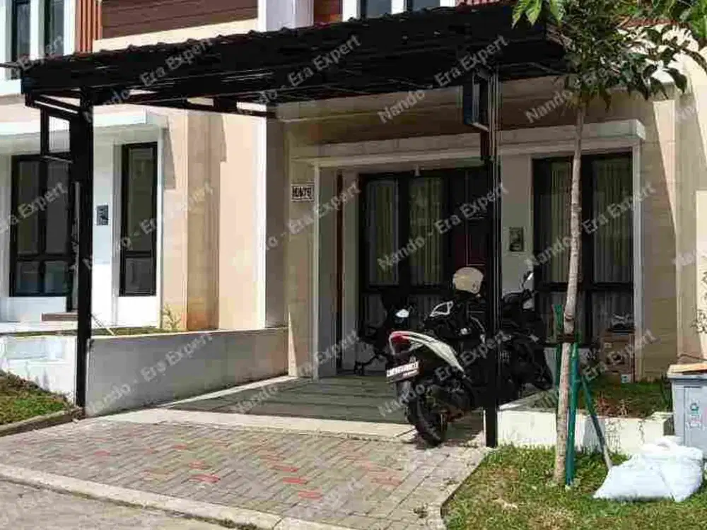 Sewa Rumah Cantik Siap Huni di lingkungan cluster asri, bersih, udara sejuk daerah Sentul -Lokasi strategis dekat pintu tol dan clubhouse lengkap.