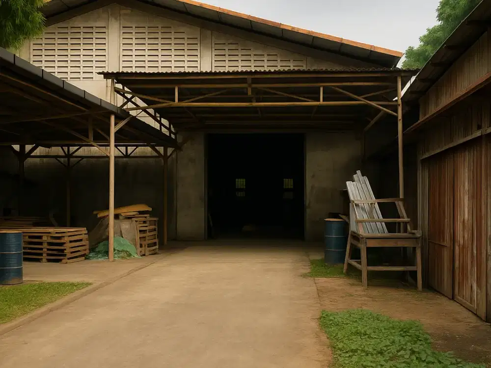 Dijual Pabrik Industri Ex Produksi Furniture Curug Tangerang