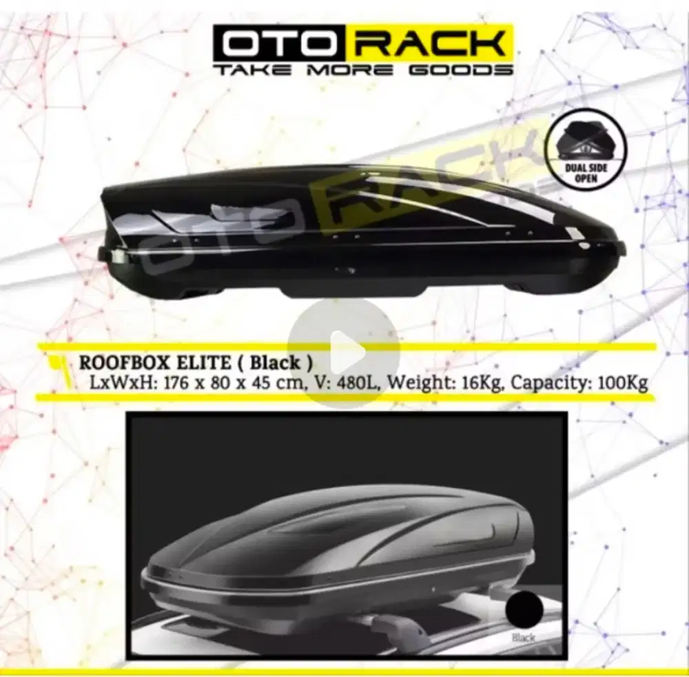 [BEKAS] Roofbox Otorack Elite - Kondisi Mulus & Siap Touring!