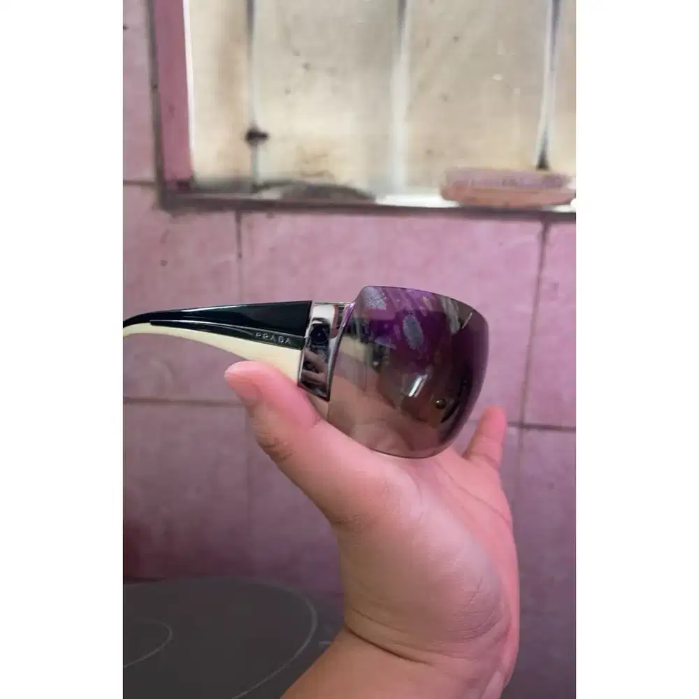 Vintage Designer Prada SPR 54G Lens Sunglasses