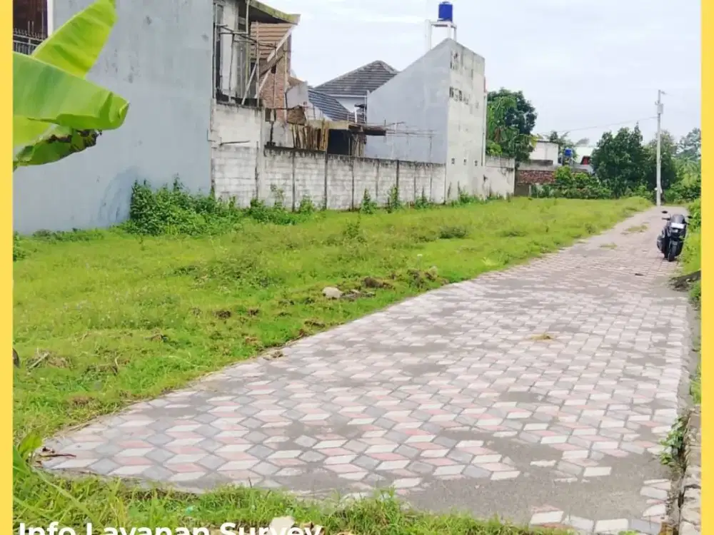 Tanah Jogja Dekat Jl Raya Tajem Maguwoharjo Siap AJB