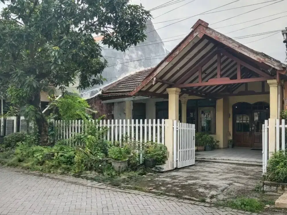 RUNGKUT BARATA HITUNG TANAH, BISA DIPECAH JADI 2 RUMAH!!!