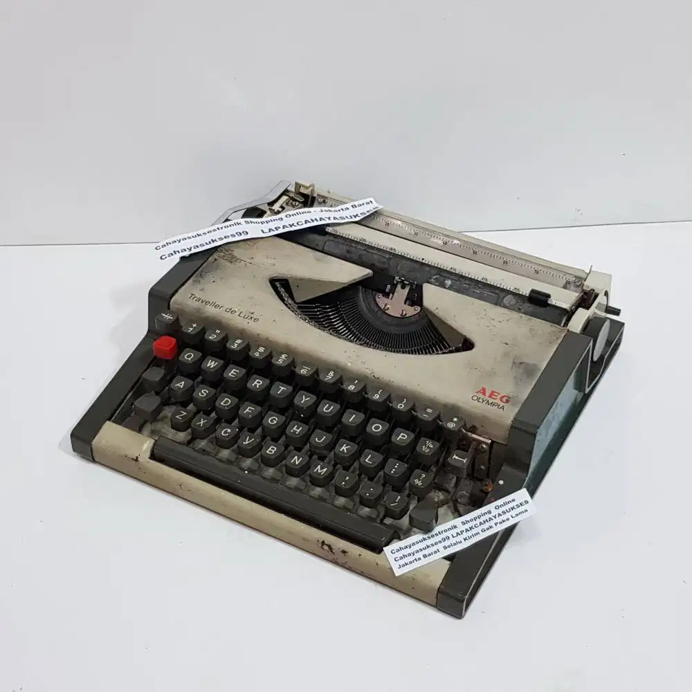Mesin Tik OLYMPIA AEG Mesin Ketik Manual Original Second Barang Antik