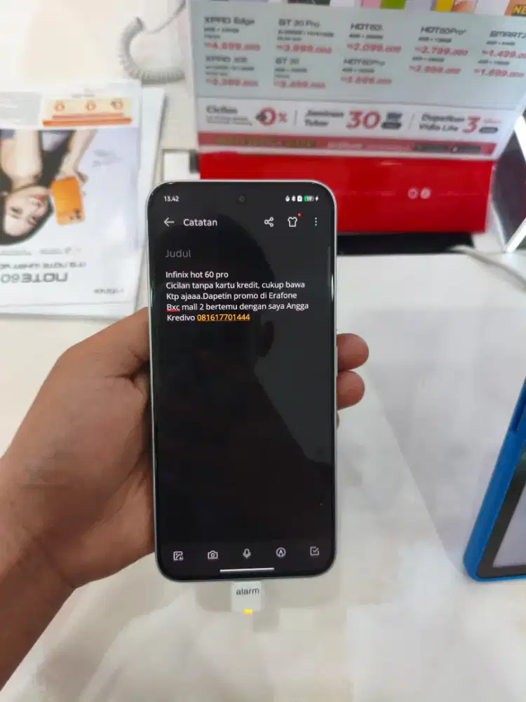 Infinix hot 60 pro cicilan tanpa kartu kredit