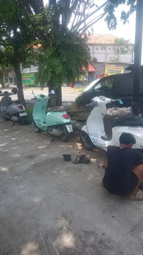 service khusus vespa matic