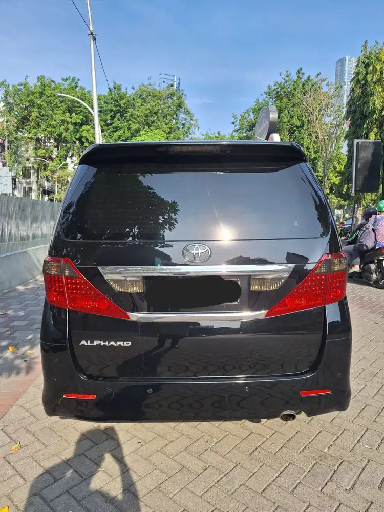 Jual cepat alphard G premium sound 2010 AT