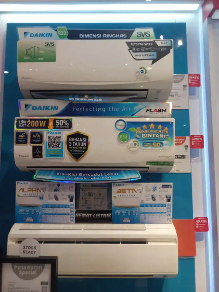 AC Daikin 1pk (Bisa Cicilan)