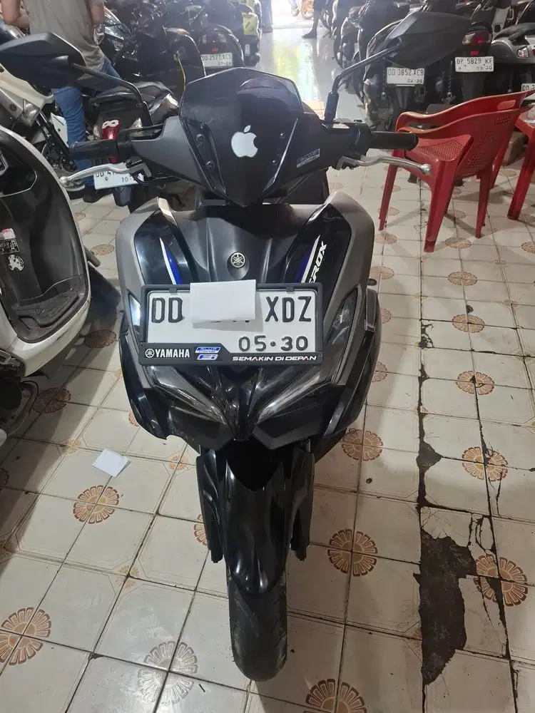 Yamaha Aerox 155cc 2025 Biru Hitam