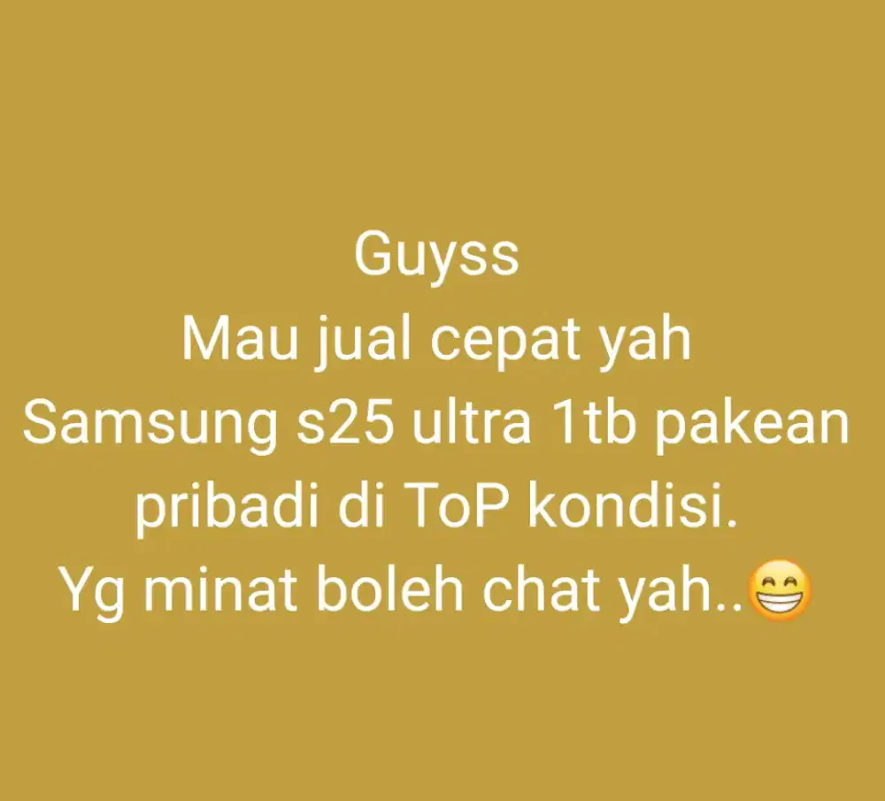 Samsung S25 Ultra 1Tb