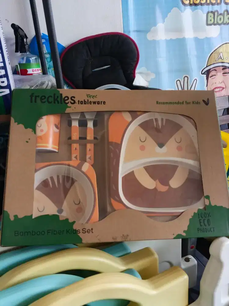 Freckles Tableware Bamboo Fiber Kids Set Baru