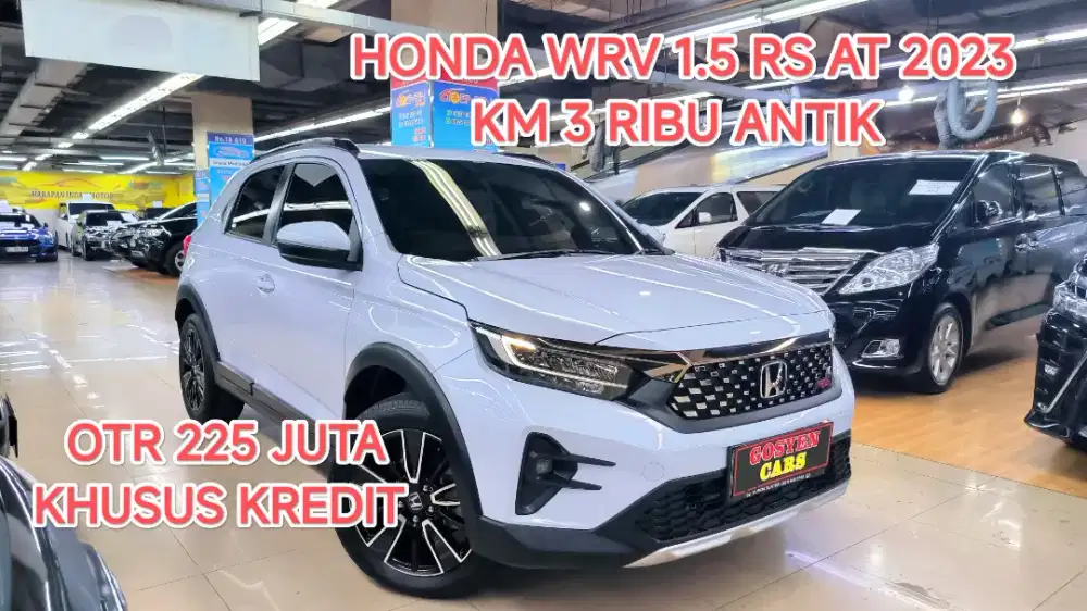 Km 3 ribu HONDA WRV RS 1.5 AT 2023 KONDISI SEPERTI BARU