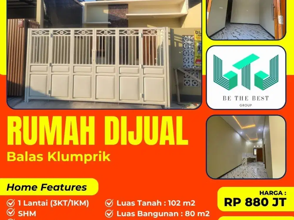 BARU GRESS SIAP HUNI!! DIJUAL RUMAH MINIMALIS ISTIMEWA DI BALAS KLUMPRIK WIYUNG SURABAYA BARAT