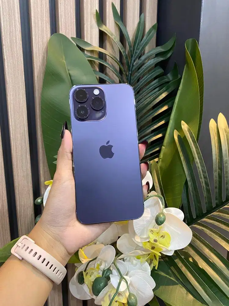 Sec resmi ip 15 pro 256GB blue titanium