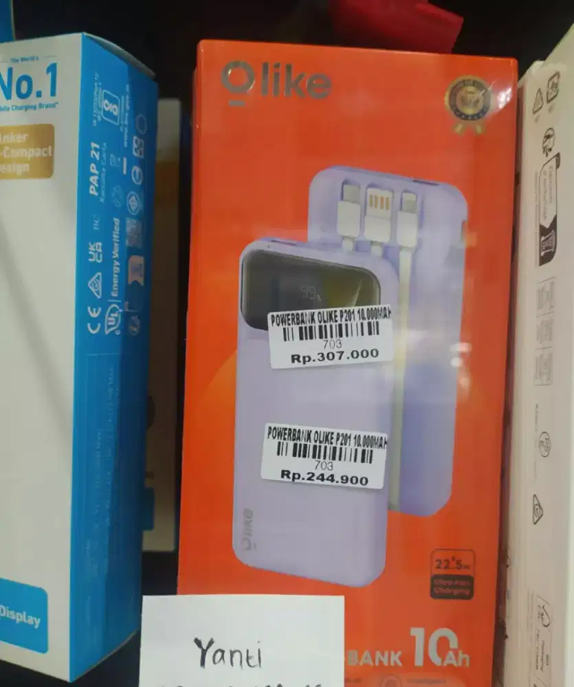 POWERBANK OLIKE P201 10.000MAH | ATLANTIS DAHSYAT