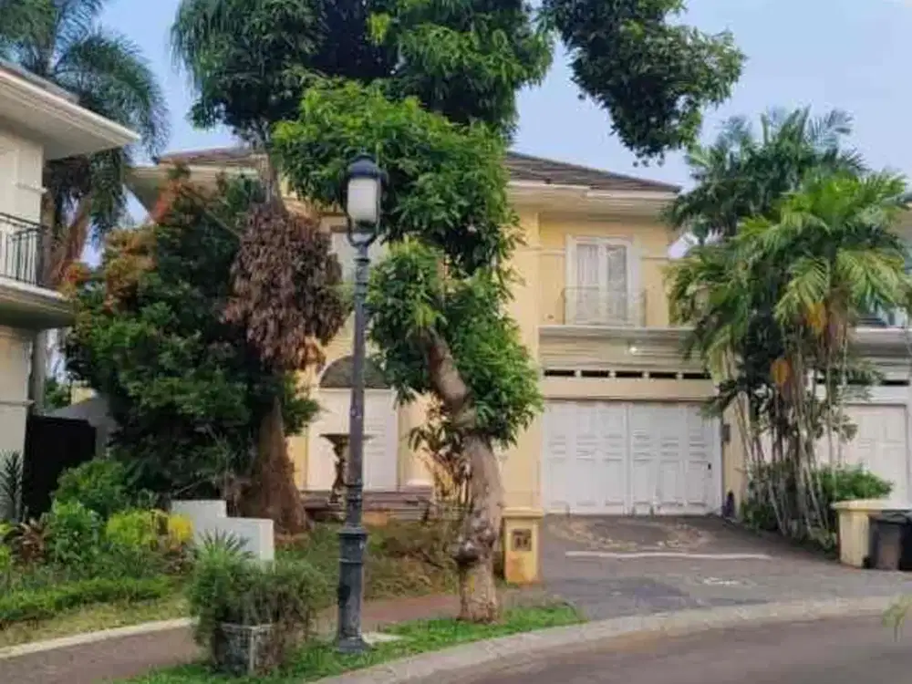 dijual rumah murah harga dibawah pasaran di perumahan bumi serpong damai cluster fountainebleau, kel. lengkong wetan, kec. serpong, kota tangerang selatan