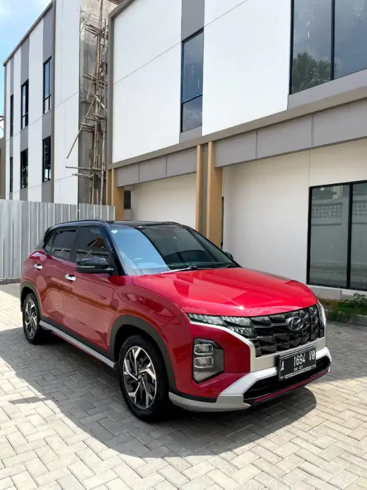 ( TDP 10JT ) Hyundai Creta Prime 1.5 IVT 2022 merah