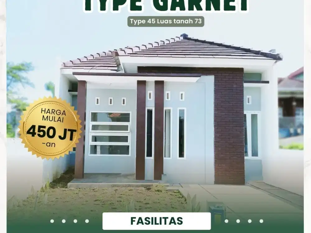 RUMAH 450 JUTAAN DEKAT TERMINAL ARJOSARI DEKAT EXIT TOL SINGOSARI