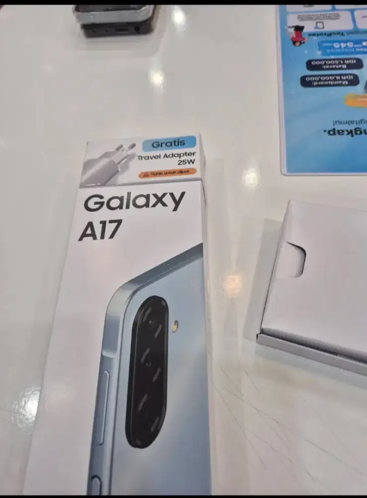 Promo sampe tanggal 12 april A17 8/128GB cicilan 0% pake karti kredit