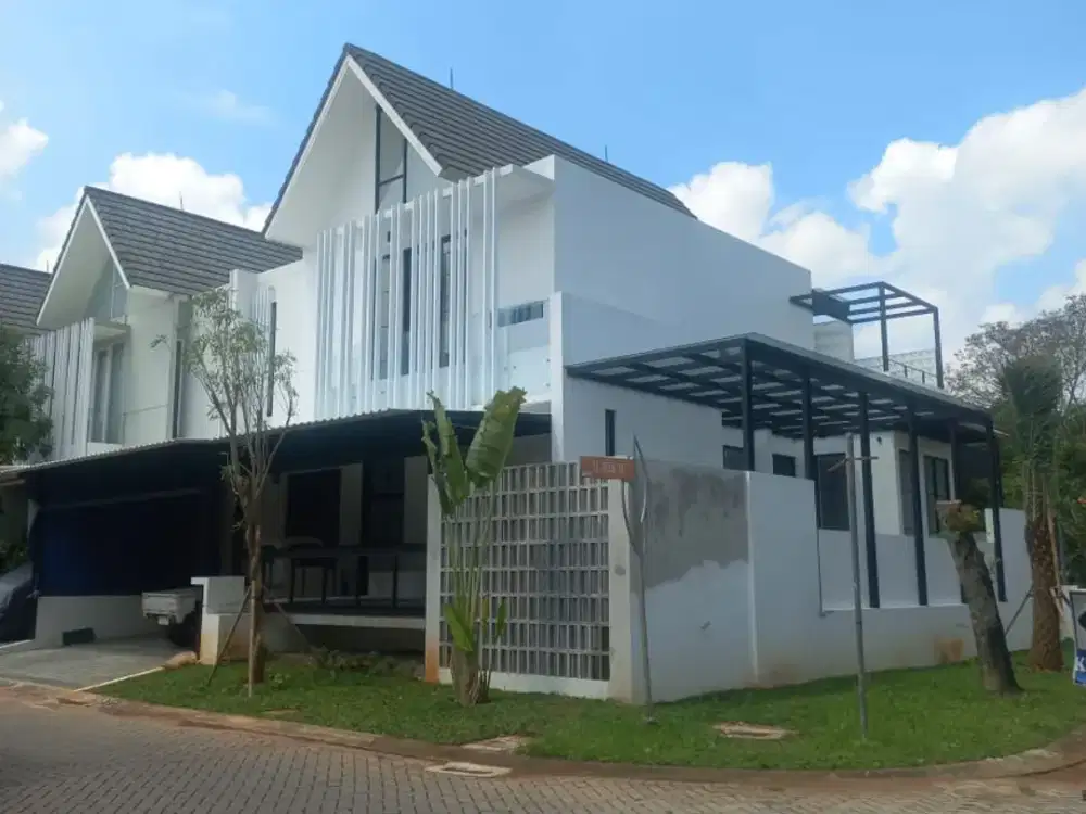 JARANG ADA & CUMA 1! Rumah Hook 2 Lantai di Discovery Bintaro — Hadap Utara, Listrik 7700 Watt & Legalitas SHM  (SP 0218)
